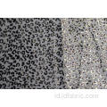 100% Polyester Leopard Pattern Mesh Fabric